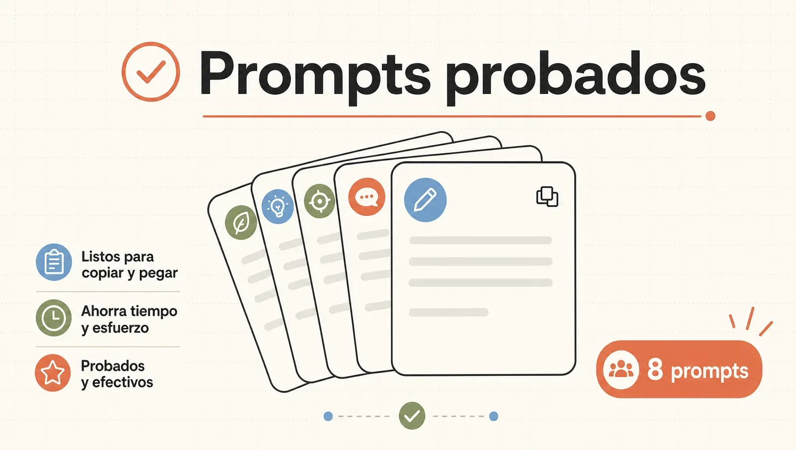 Pack de prompts de memoria: 12 prompts listos para copiar y pegar