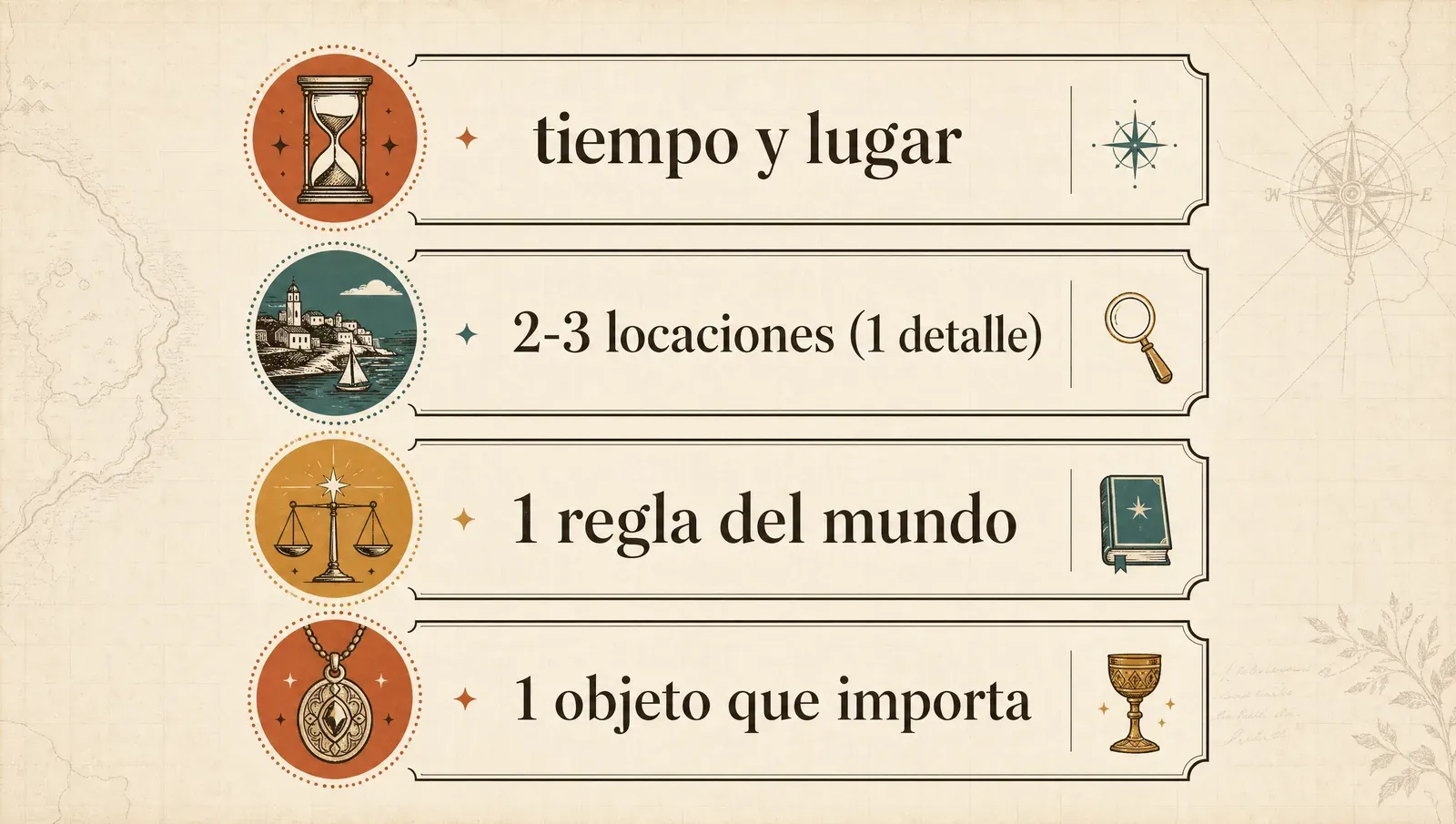 Stack vertical: las 4 piezas mínimas de un mundo creíble