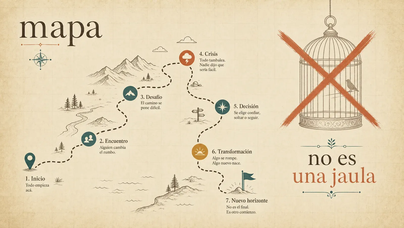 Un outline como mapa de una historia, no como una jaula