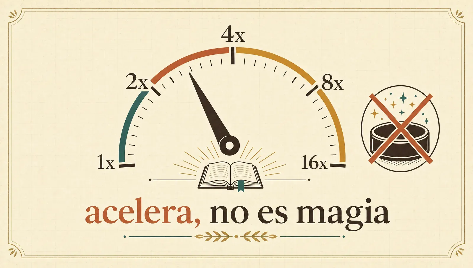 La IA acelera 2 a 4 veces, no escribe el libro de un botón